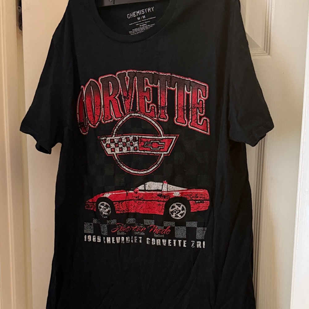 Chemistry Black and Red Corvette Graphic Tee